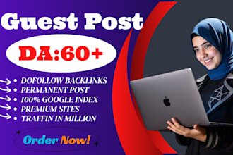 write and publish on premium guest posting sites, high da guest posting service