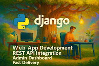 do python web development using django or flask framework