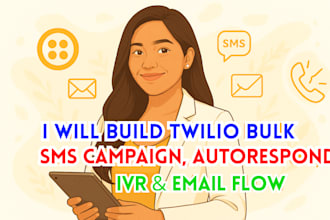 do bulk SMS marketing twilio SMS bot gohighlevel klaviyo virtual assistant