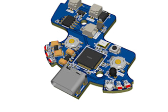 design circuit schematic and pcb in easyeda and proteus