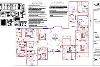 draw electrical drawings,lightning plan,creative lighting design with dialux evo