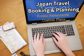 personal assistant for japan hotel and trip reservations