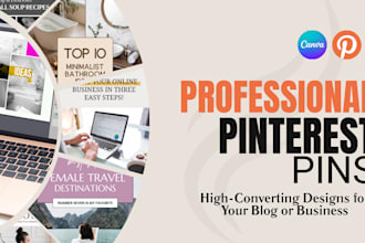 design 80 custom and eye catching pinterest pins