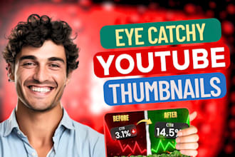 design eye catching youtube thumbnails to boost clicks