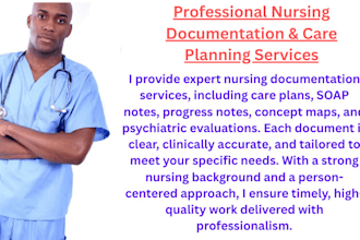complete the nursing care plan, picot concept map, soap note, and progress