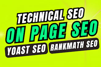 do on page SEO fix core web vitals optimize website with rank math or yoast