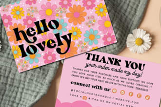 create greeting cards, thank you cards, custom stationery in canva