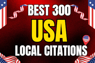do best 300 USA local  citations