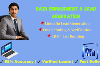 do data enrichment, linkedin lead generation and b2b leads