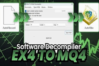 decompile any ea, indicator , dll file, crack, unlock and covert any file