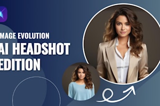 do stunning ai headshot generation ai portrait for your corporate business