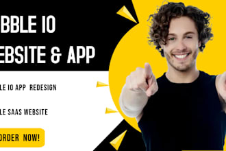 bubble mvp bubble io website bubble saas bubble app