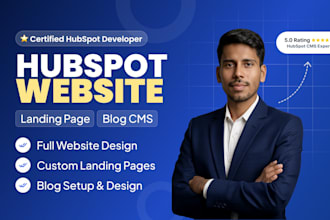develop a custom hubspot website with reusable modules