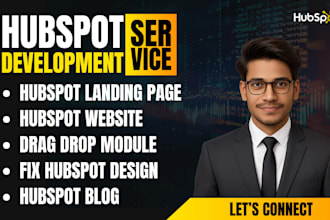 custom hubspot website, hubspot landing page, hubspot blog, figma to hubspot cms
