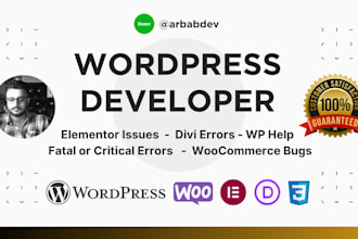 elementor fix, fix elementor error, wordpress critical error, wordpress help