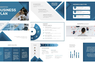 design webinar sales presentation powerpoint template with animation