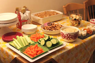 create cooking bood, write down a food recipe with various ingredient