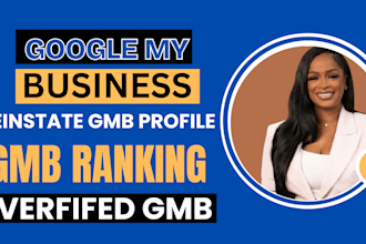 reinstate gmb, fix suspended gmb, google my business profile, gmb verify