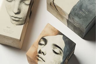 packaging design dieline for all box types