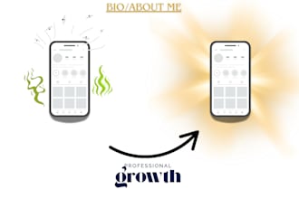write a professional, personalized about me bio for your website or portfolio
