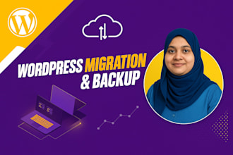 backup, migrate or transfer your wordpress website to a new host or domain