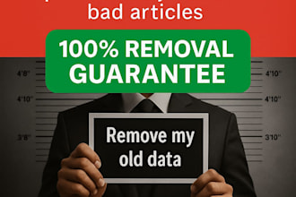 remove mugshots negative links within hours remove fast