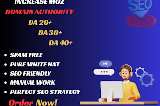 increase domain authority moz da 50 plus