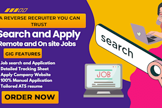 search, find and apply most relevant remote job applications or find online job