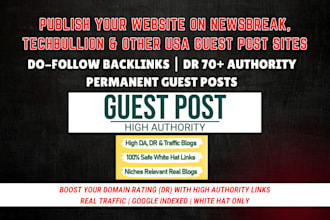 publish premium guest posts on newsbreak, techbullion, and USA sites