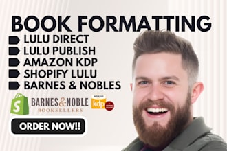 format translate amazon KDP kindle german ebook book publish lulu direct shopify