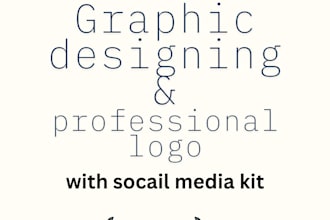 do logo and graphics designs for your brands and marketing