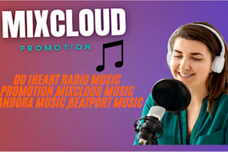 do iheart radio music promotion,mixcloud music pandora music,beatport music