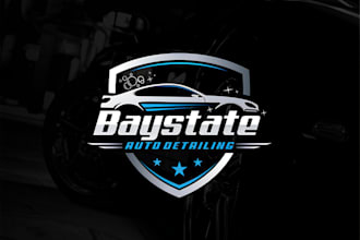 design auto dealership, car detailing, auto repair and automotive logo