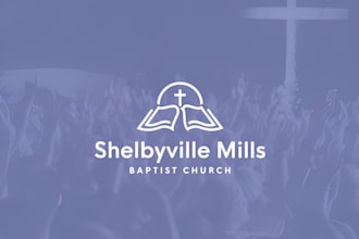create a modern and stunning religious ministry church logo design for you
