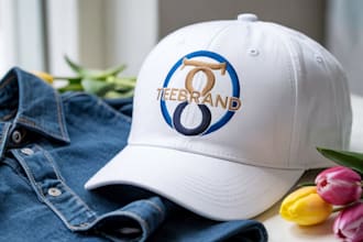 create a clothing fashion design and minimalist logo design