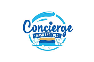 design stand out bright and clean logo