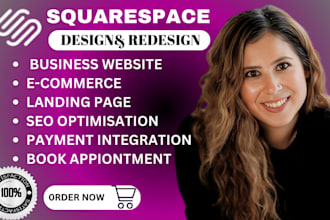squarespace website design squarespace website redesign squarespace landing page