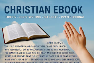 write spirit led christian ebook daily devotional self help book prayer book