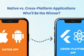 develop a custom mobile app for ios and android