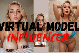 create a hyper realistic ai onlyfans model for nsfw content