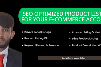 provide you seo optimized listing