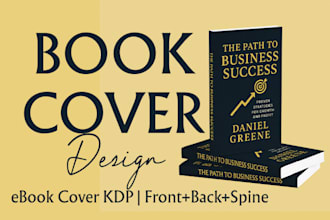 design kindle book cover ebook cover in 2 hours