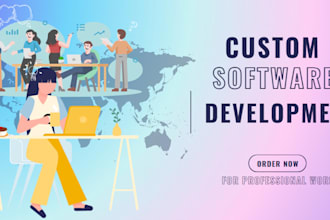 software development, custom website backend, front end web developer