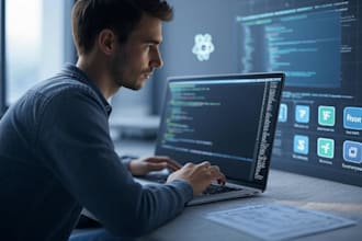 build a modern homepage using react js by expert front end developer