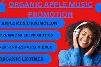 do organic music promotion on apple music, itunes, and spotify with viral playli