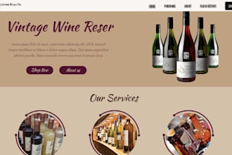design money making wine shopify beverages store tea coffee website