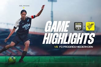 create all kind of sports highlights video in HD quality
