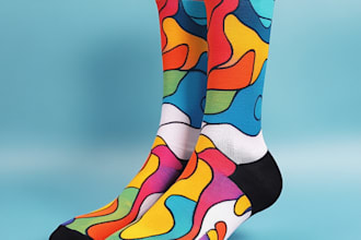 make beautiful socks design