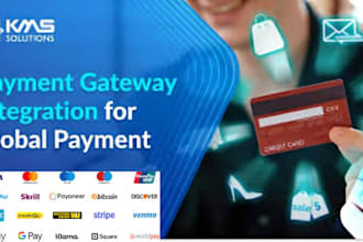 integrate google pay, apple pay, stripe, paypal, and other payment gateways