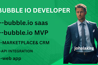 develop bubble marketplace bubble io developer bubble io web app ai website